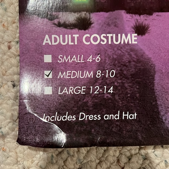 Halloween costume sequin witch - Picture 3 of 3